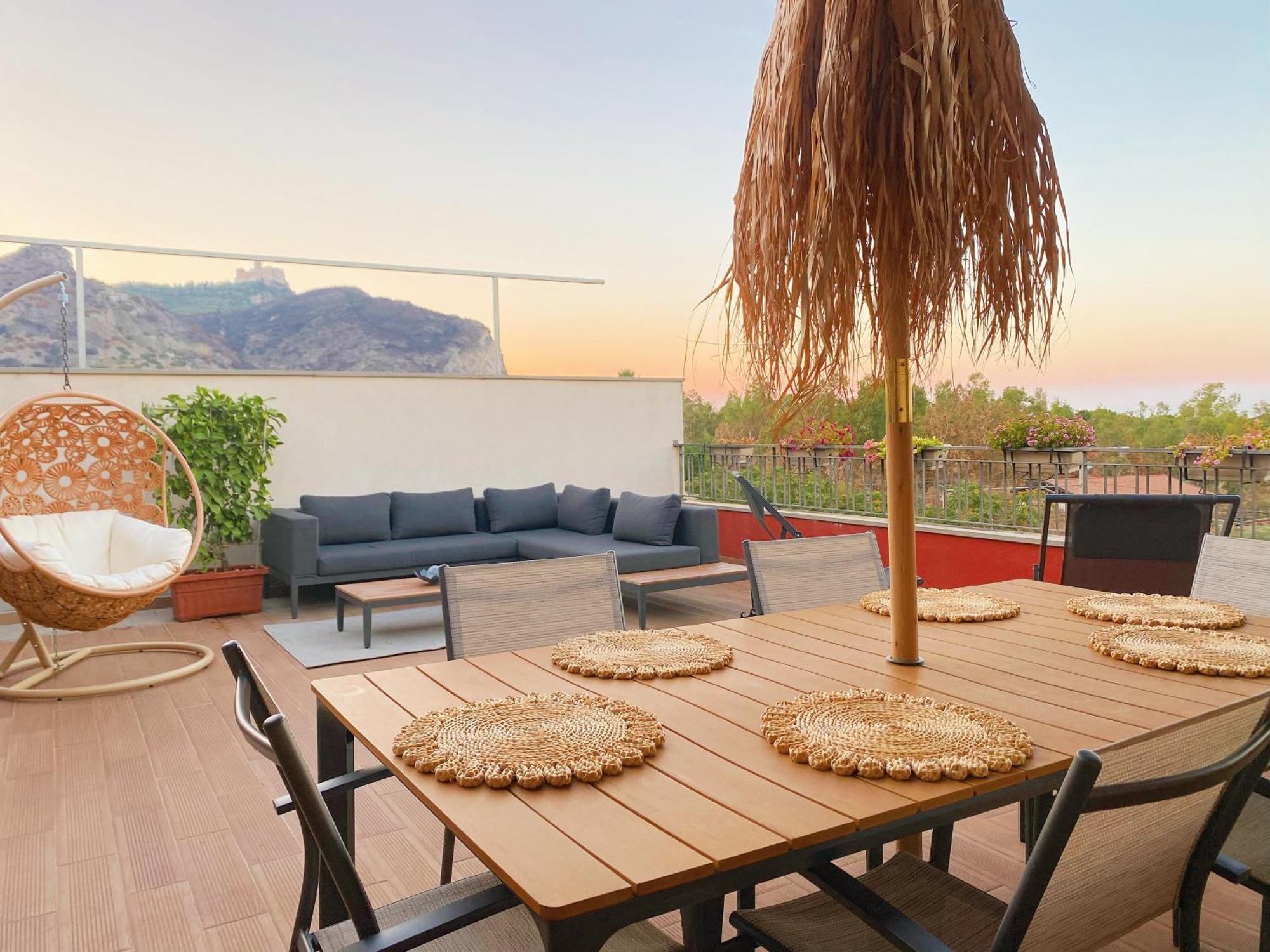 Ferienwohnung La Casa Di Rosa Oliveri Exterior foto